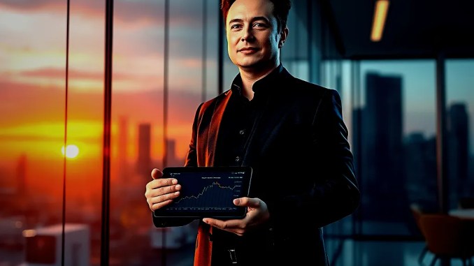 Elon Musks Vermögen überschreitet erneut die 1 Billionen Dollar-Marke - BlauBahn