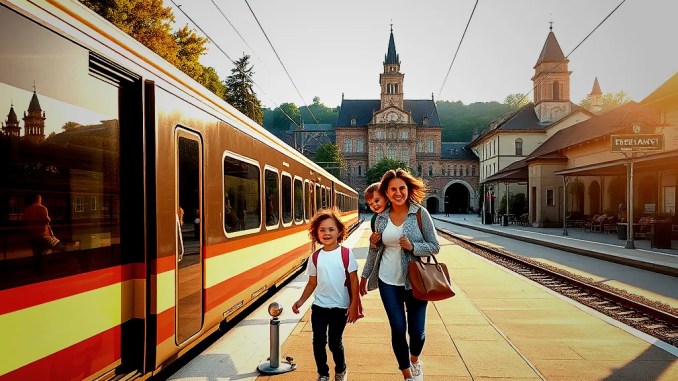 Familien entdecken Deutschland mit dem Zug für nur 99,99 Euro - BlauBahn