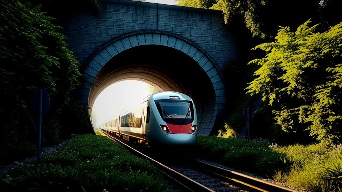HS2 verbindet die beiden Abschnitte des Wendover Green Tunnels - BlauBahn