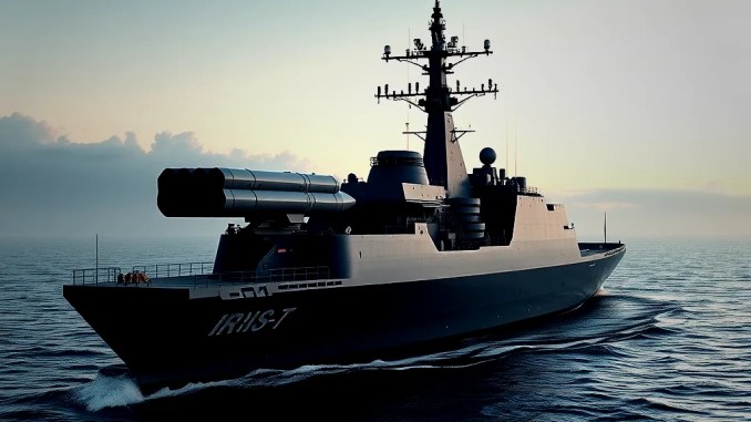 IRIS-T SLM Integration in F125 Fregatten der deutschen Marine - BlauBahn