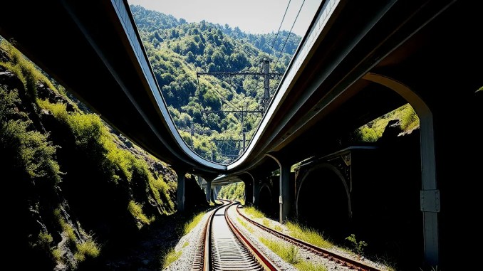 Kalifornien Hochgeschwindigkeitsbahn: 66 Bauwerke abgeschlossen - BlauBahn