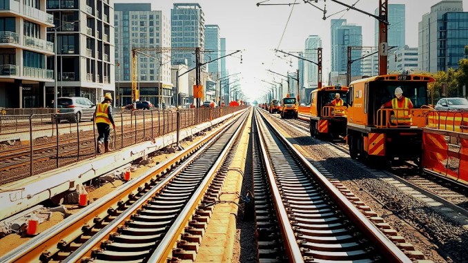 Manchester Metrolink: 4 Kilometer Gleisrenovierung im Überblick - BlauBahn