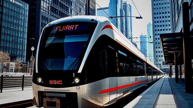 Metra's Batteriebetriebener FLIRT-Zug in Chicago präsentiert - BlauBahn