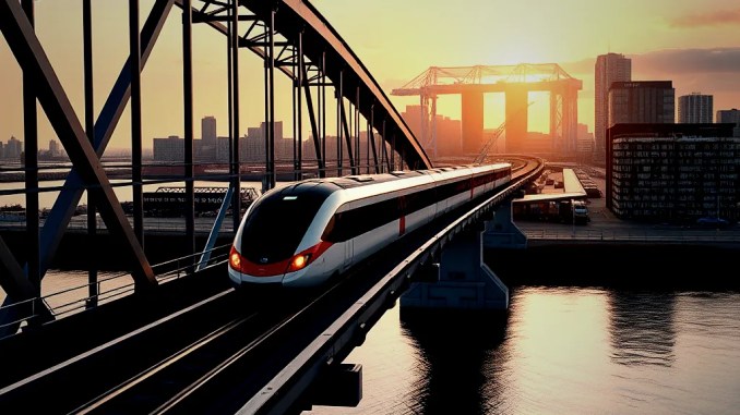 Neuer Eisenbahnstrecken-Vorschlag für den Liverpool-Hafen, der Manchester verbindet - BlauBahn