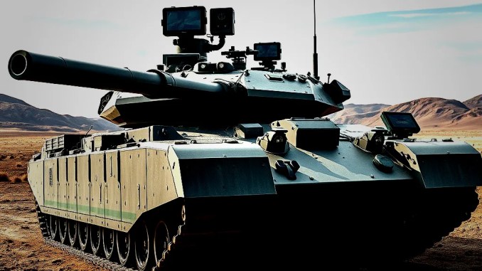 Polen K2-Panzer mit PROTECTOR RS4-Systemen Ausrüstung - BlauBahn