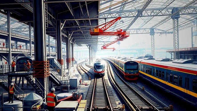 Staatsunternehmen übernehmen die Bauarbeiten der Äthiopischen Eisenbahnlinie von Yapı Merkezi - BlauBahn