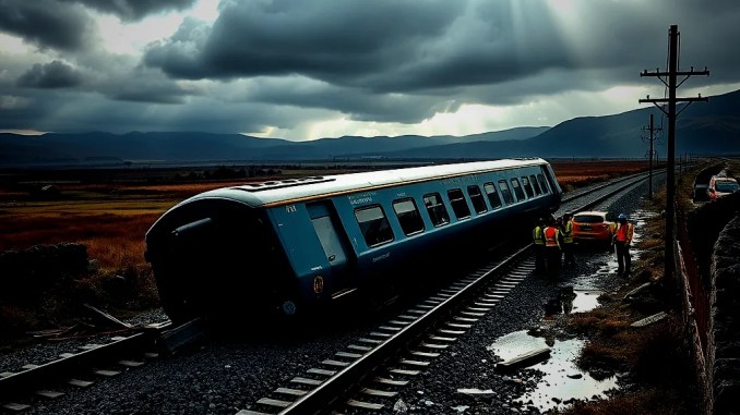Sturm Boelo legt fünf Bahnstrecken in Schottland lahm - BlauBahn