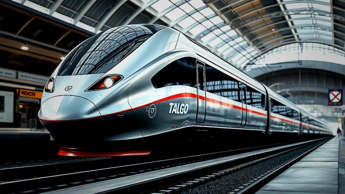 Talgo: Innovative Hochgeschwindigkeitszug-Design für den europäischen Markt - BlauBahn