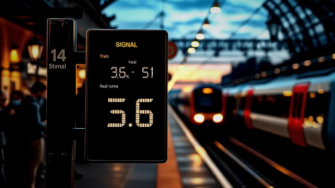 Verbreitung der digitalen Bahnsignalisierung in Großbritannien - BlauBahn