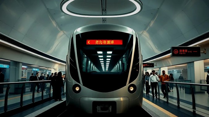 Wuhans erstes kreisförmiges U-Bahn-Liniennetz nimmt den Betrieb auf - BlauBahn