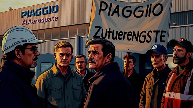 Zukunftsängste bei Piaggio Aerospace: Gewerkschaften fordern konkrete Maßnahmen - BlauBahn