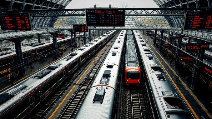 Zunehmende Zugverspätungen in Deutschland: Pünktlichkeitsrate sinkt auf 58,7 % - BlauBahn